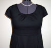 Empire waist black dress