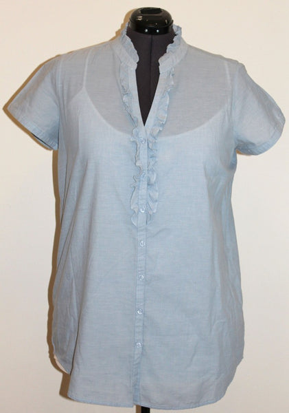Tunic with Ruffle Collar