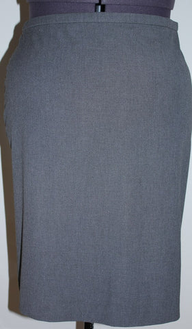 Grey Pencil Skirt