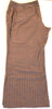 Brown Pinstripe Pants