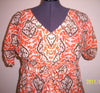 INC Orange Print top