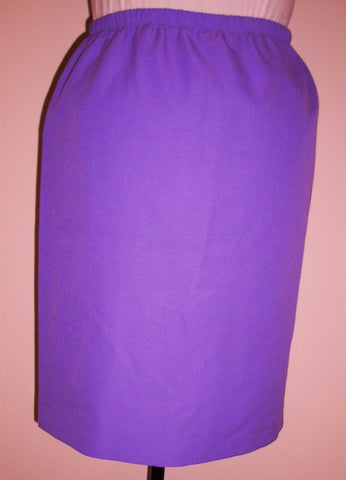 Lavender pencil skirt